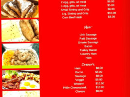 Chop Curbside Catering menu