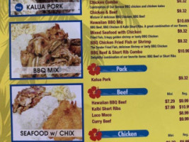 Yummy Hawaiian Bbq menu