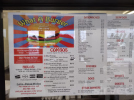 What-a-burger menu