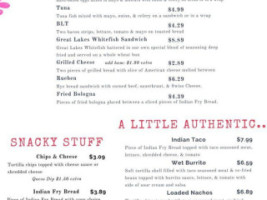 D's Diner, Llc menu