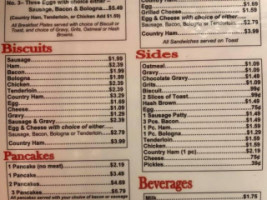 Tin Top Grill Llc menu