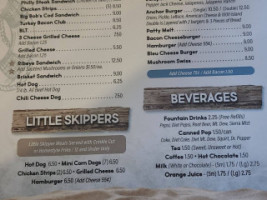 Montrose Sandbar menu