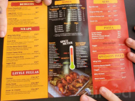 Wing Fellas menu