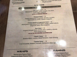 Aldo's menu