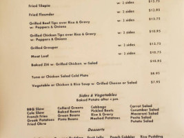 Billy's Bbq And Family menu