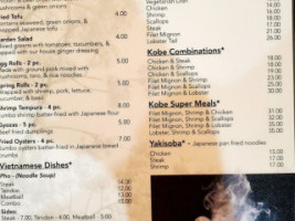 Kobe Hibachi And Vietnam food