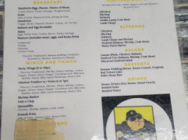 Heydaddy’s menu