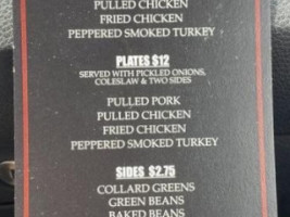 Cherry Point Chicken Bbq menu