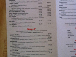 601 Pizzeria menu