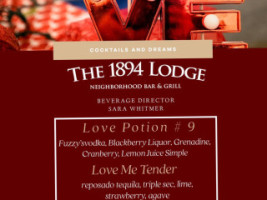 The 1894 Lodge Neighborhood And Grill menu