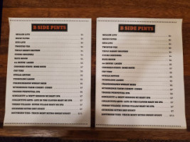 B Street 104 Pub menu