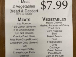 Lowcountry Grill menu