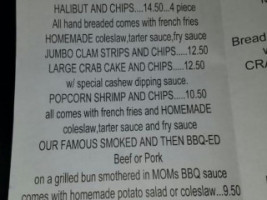 Old Oregon Smokehouse menu