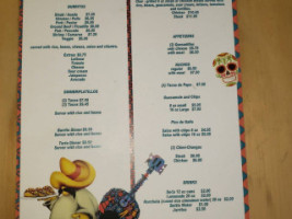 Roscoe's Tacos menu