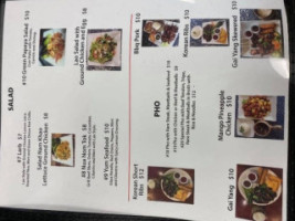 Laos Cafe Llc menu