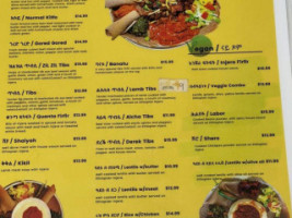 Mini Ethiopian Coffee House And Carry Out menu