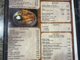 Route 19 Cafe menu