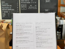 White Salmon Baking Co. menu