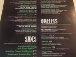 Lakewood Cafe menu