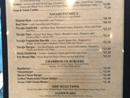 Dinè menu