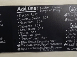 Vike's Corner menu