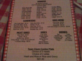 Winnsboro House Of Bbq menu