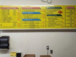 J Fish Market menu