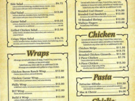 Staci's Grill menu