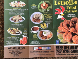 Estrella Fried Chicken food