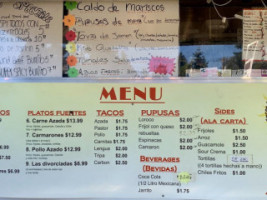 Tacos Don Riky menu