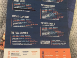 Topsail Steamer Ocean City Nj menu