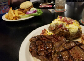 Logan's Rib-eye food