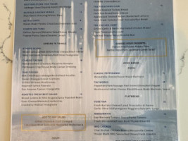 The Fountains menu