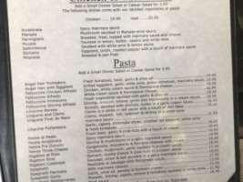 Coviello's Italian Resturant menu