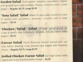 Mcalister's Deli menu