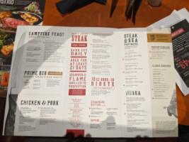 Black Angus Steakhouse menu