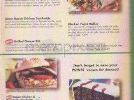 Applebee's Neighborhood Grill menu