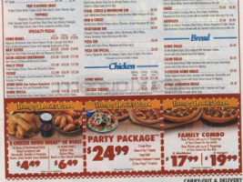 Hungry Howie's Pizza menu