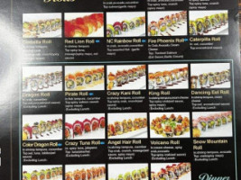 Thai Kitchen Sushi menu