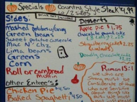 Jeri's Diner Of Asheboro menu