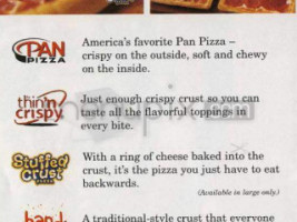 Johnny's Pizza menu