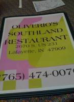 Oliverio's Southland food