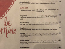 Branding Iron Lanes Lounge menu