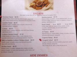 Dimaggio Cafe Pizza menu