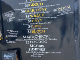 Cheesus menu