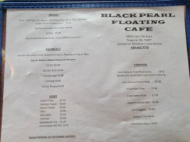 Black Pearl Floating Cafe menu