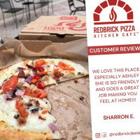 Redbrick Pizza food