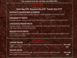 Jonnyo's Pizzeria Belleville menu