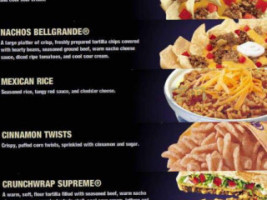 Taco Bell menu