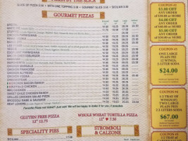 Dimatteo's Pizza Pasta menu